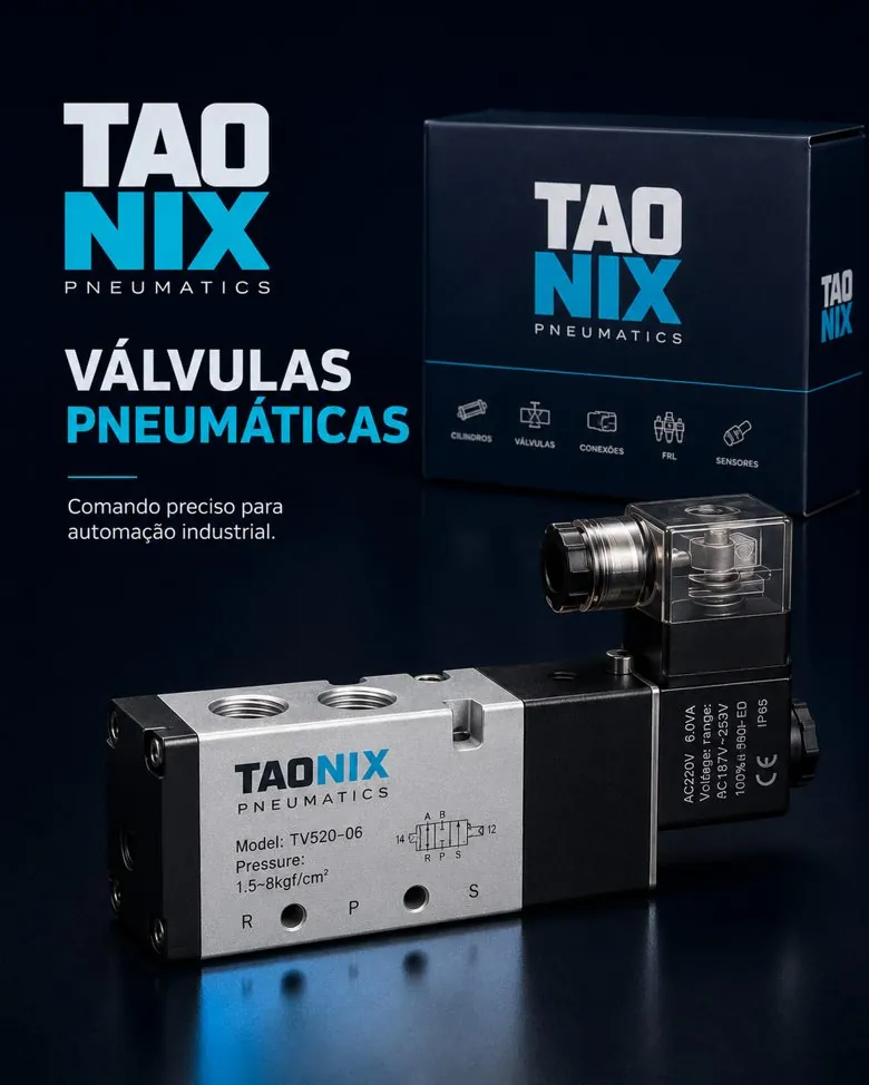 Válvulas pneumáticas TAONIX